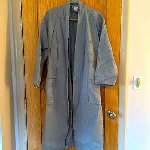 Women’s waffle weave cotton robe